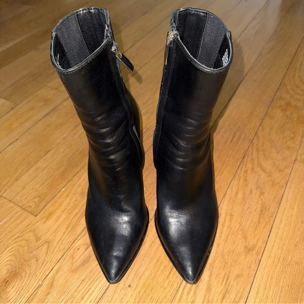 Steve Madden Sleek Black Heeled Boots
